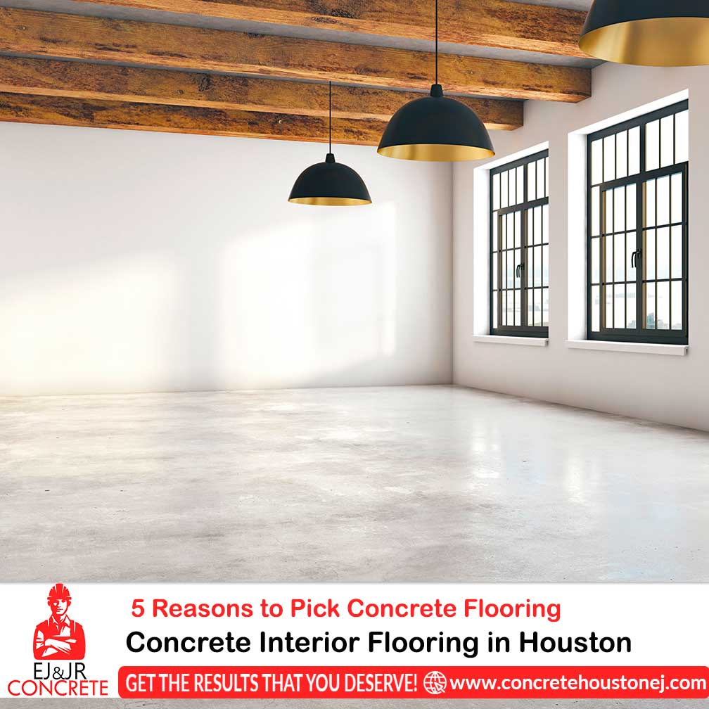 26 Concrete Interior Flooring in Houston