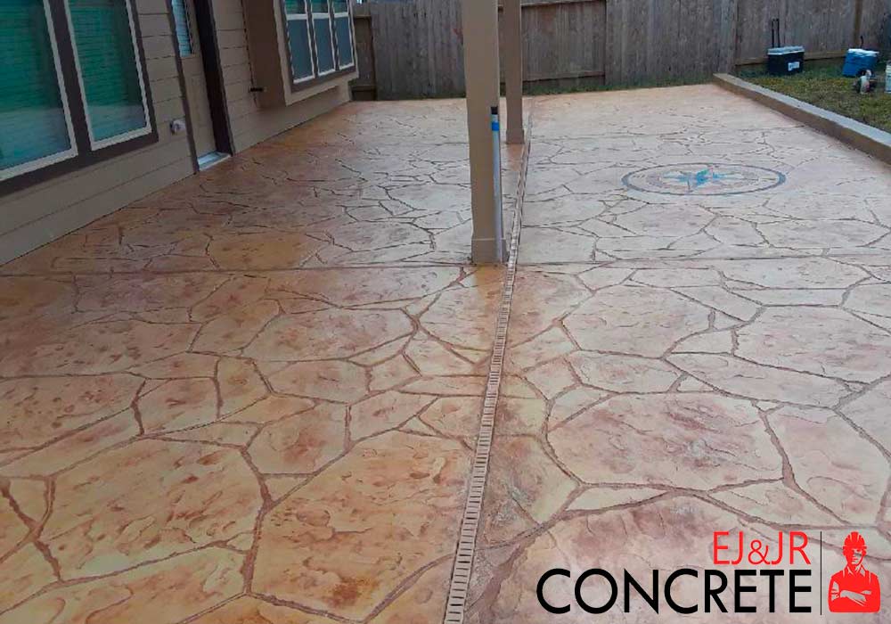 06 Stamped Concrete Patios in Houston