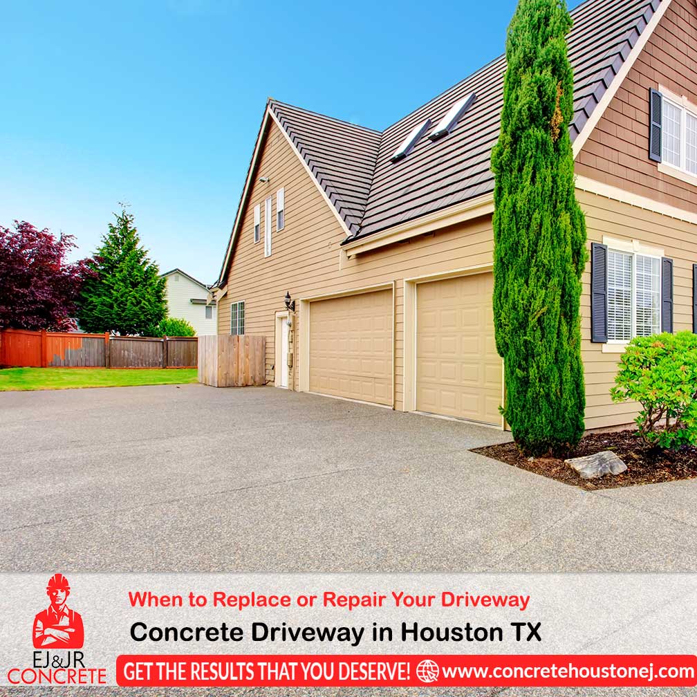 07 Concrete Driveway in Houston