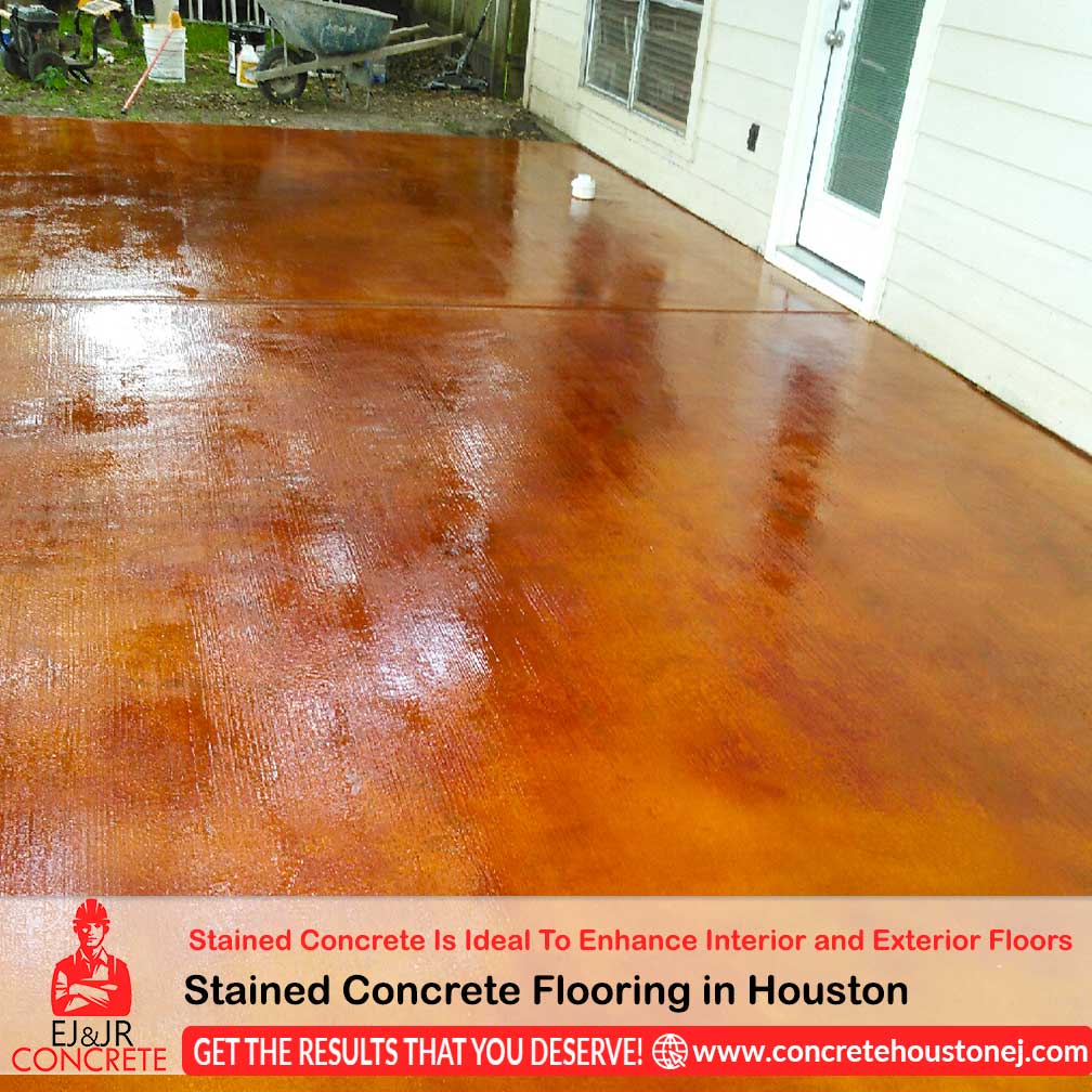 20 Stained Concrete Flooring in Houston