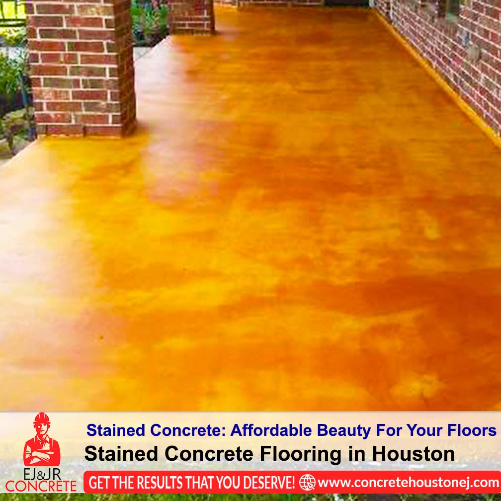 09 Stained Concrete Flooring in Houston