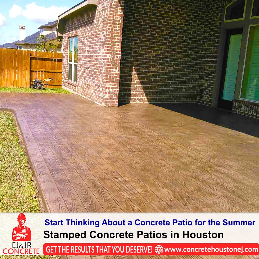 26 Start Thinking About a Concrete Patio for the Summer