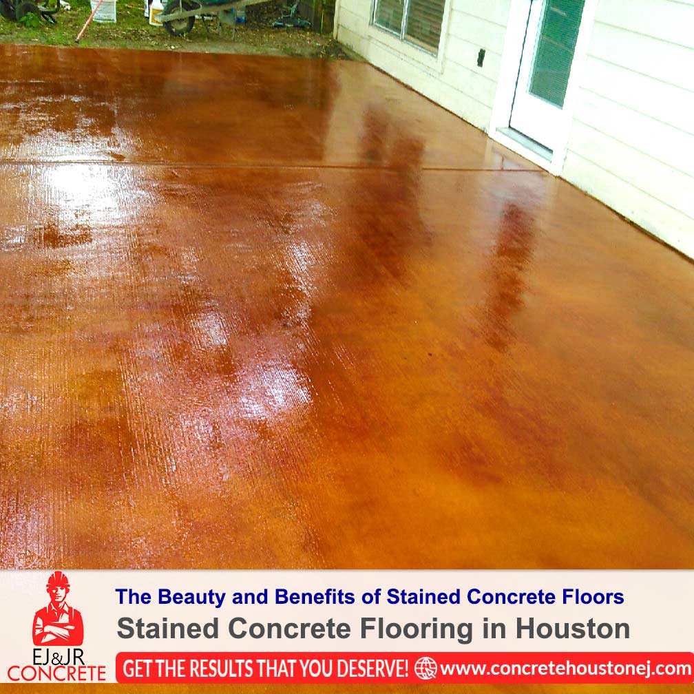 03 Stained Concrete Flooring in Houston