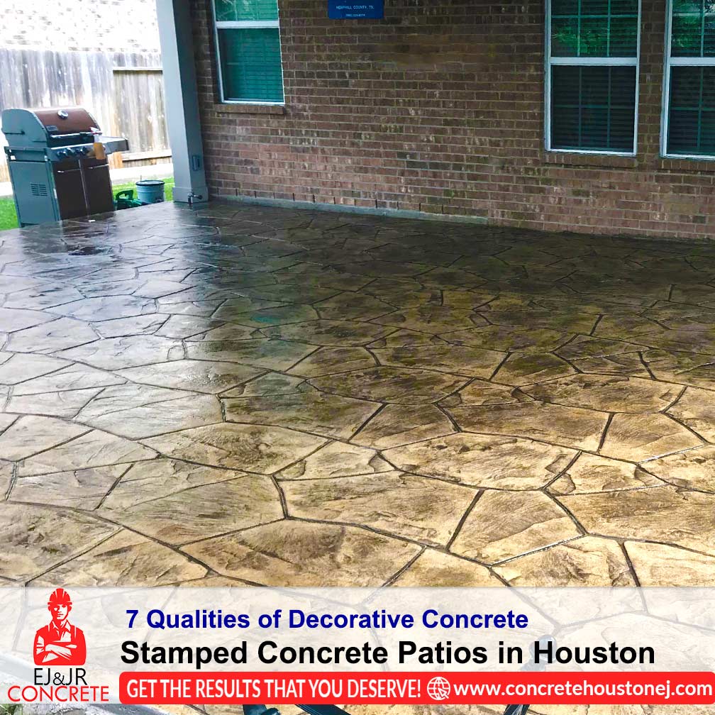 14 Stamped Concrete Patios in Houston