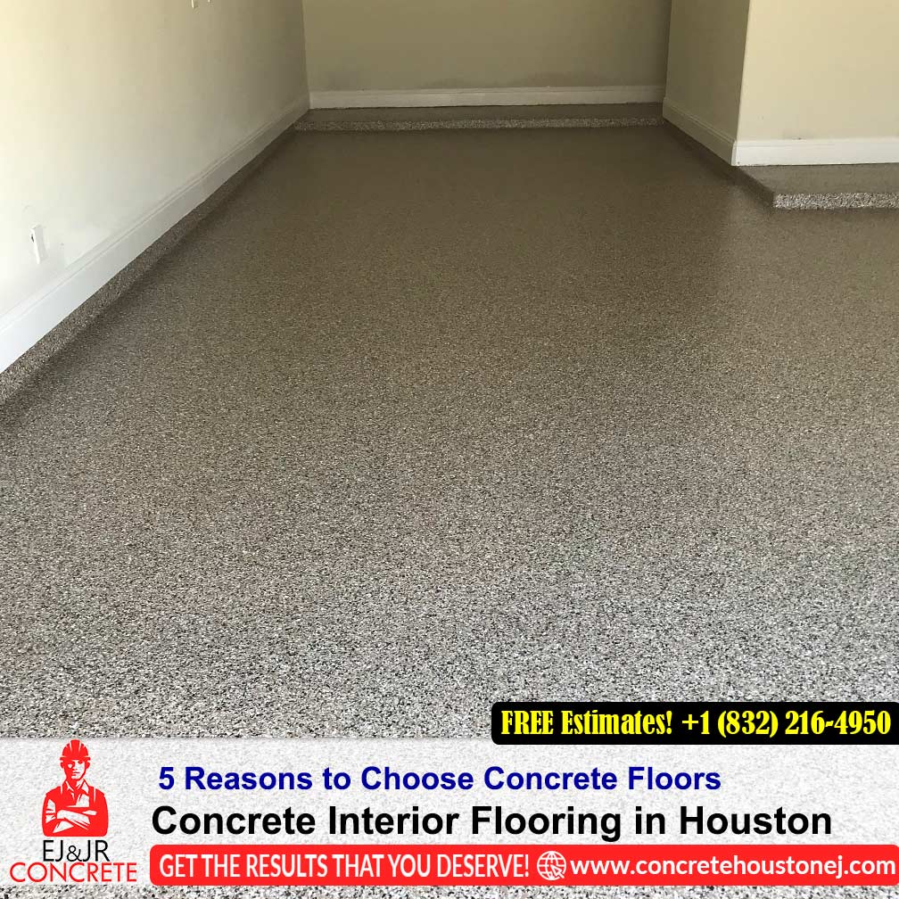 24 Concrete Interior Flooring in Houston