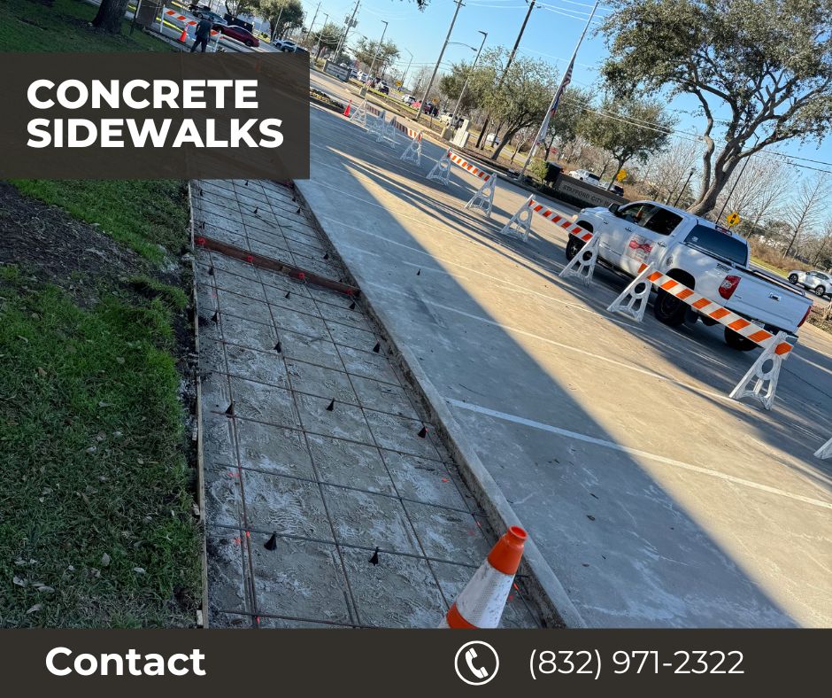 27 Houston Concrete Sidewalks Services